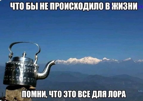 ЧТОБЫ НЕ ПРОИСХОДИЛО В ЖИЗНИ ПОМНИ, ЧТО ЭТО BCE ДЛЯ ЛОРА
