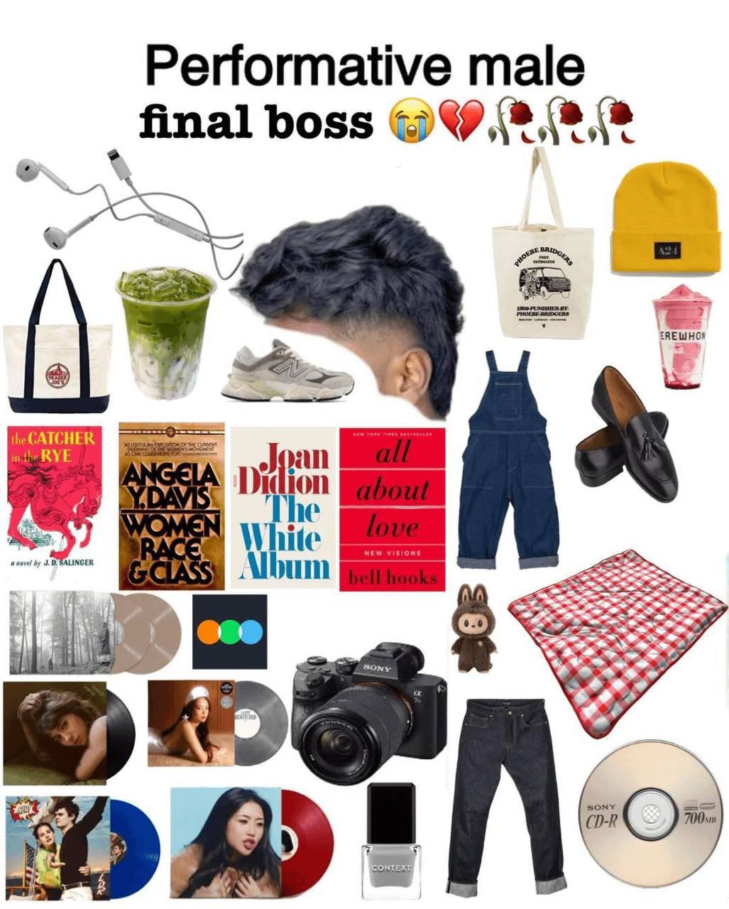 Performative male final boss А Didion White