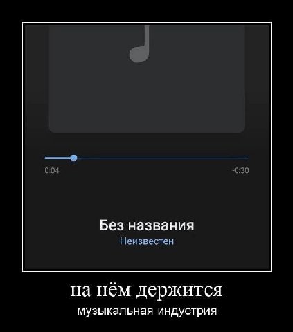 Без названия Неизвестен на нём держится музыкальная индустрия