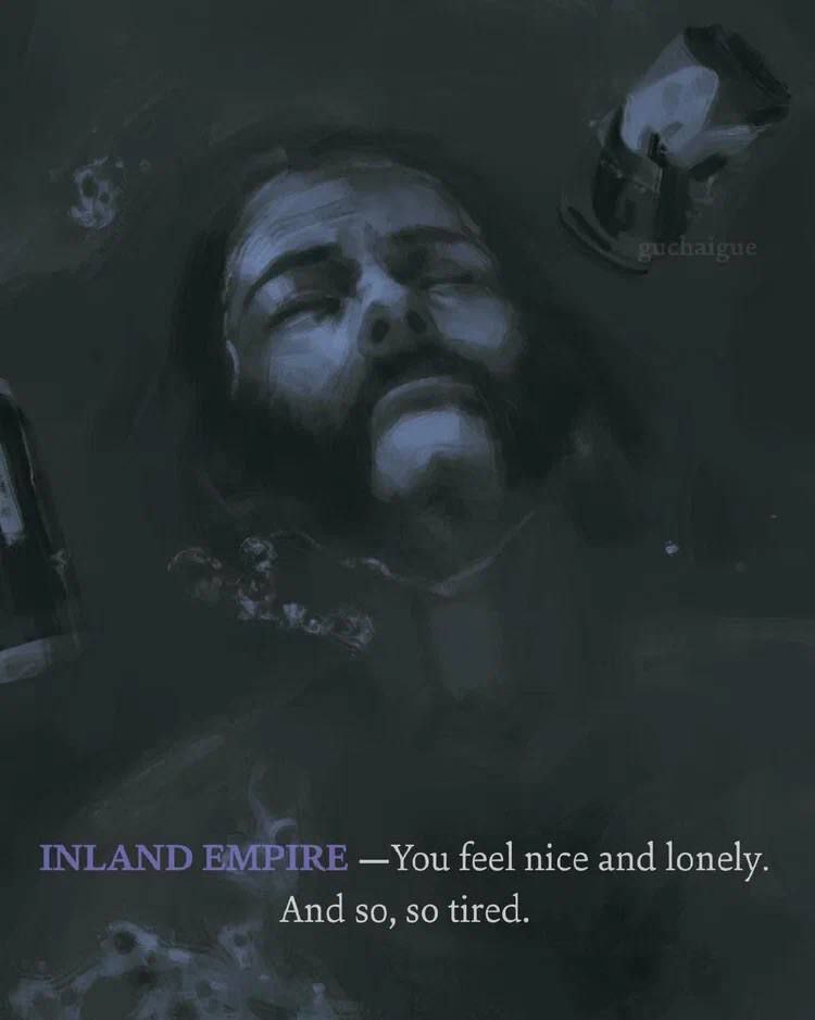 INLAND —You feel nice and lonely. And so, so tired.