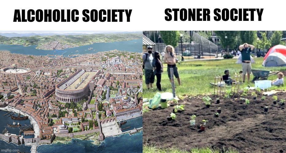 ALCOHOLIC SOCIETY STONER SOCIETY 4 A #2 irr com,