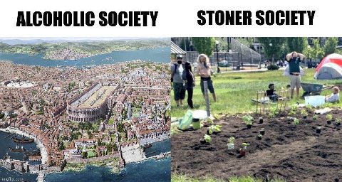 ALCOHOLIC SOCIETY STONER SOCIETY 4 A #2 irr com,