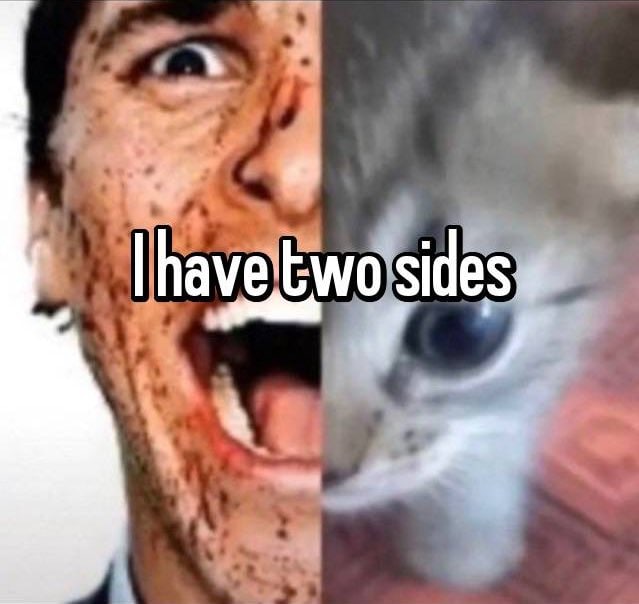 |have two sides