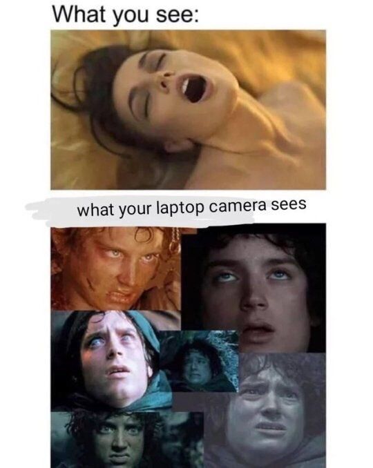 you see: what your laptop camera sees