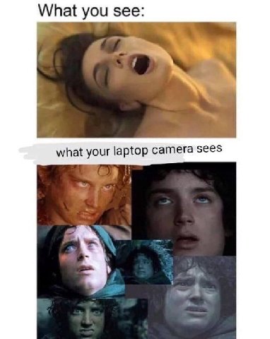 you see: what your laptop camera sees
