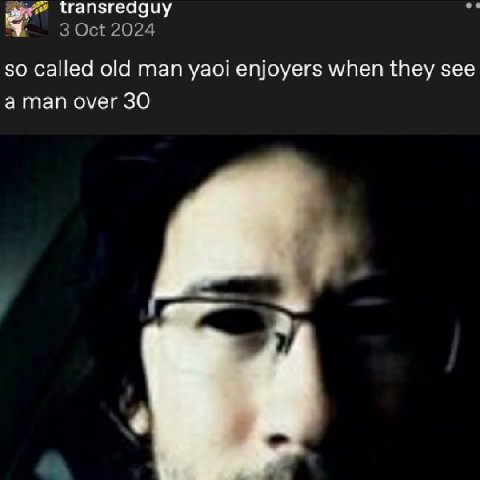 Чапзгеадиу so called old man yaoi enjoyers when they see aman over 30