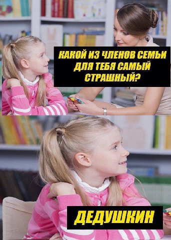 НАНОЙ ИЗ ЧЛЕНОВ СЕМЬИ ДЛЯ ТЕБЯ САМЫЙ СТРАШНЫЙ?