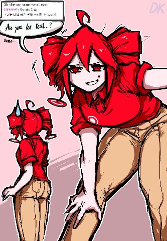 she can scan all over. Google 4 (eal...? Damn... “4 49)