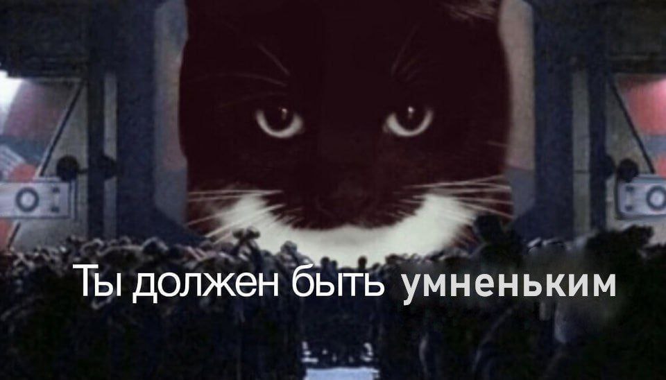 Ты должен быть умненьким