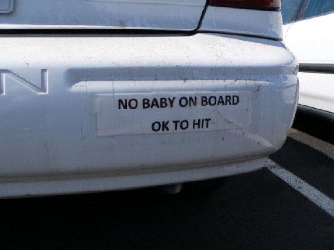 NO BABY BOARD TO HIT