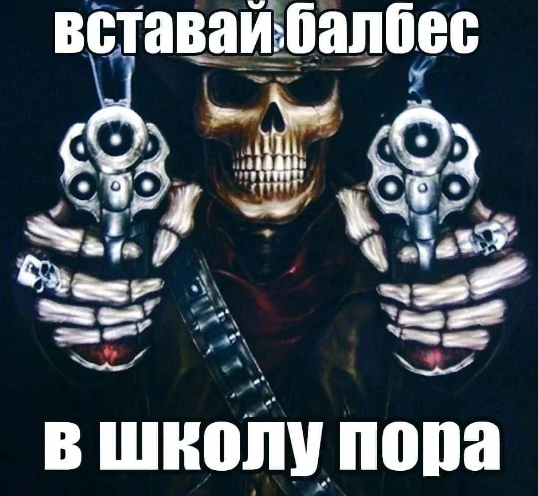 вставай.балбес в школу пора