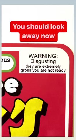 There is a reason gross you are not ready