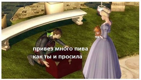 привез мнбго пива как ты и просила