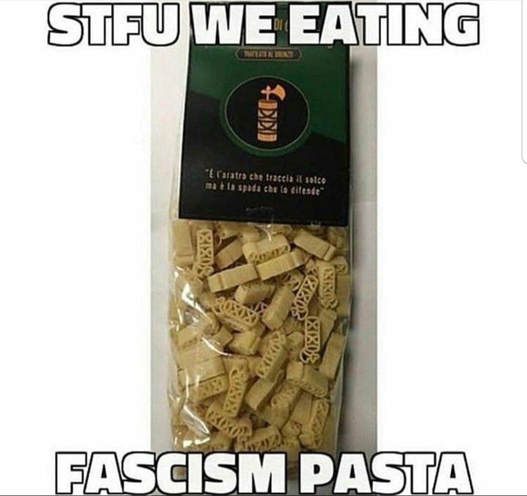 EATING EASCISM PASTA