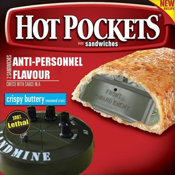 sandwiches ANTI-PERSONNEL FLAVOUR Crispy buttery