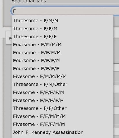 tayo Threesome F/M/M Threesome F/F/M Гпгеезоте F/F/F F/M/M/M Foursome F/F/M/M Foursome F/F/F/M Foursome F/F/F/F Fivesome F/M/M/M/M Threesome F/M/Other Fivesome F/F/F/F/M Fivesome F/F/F/F/F Threesome F