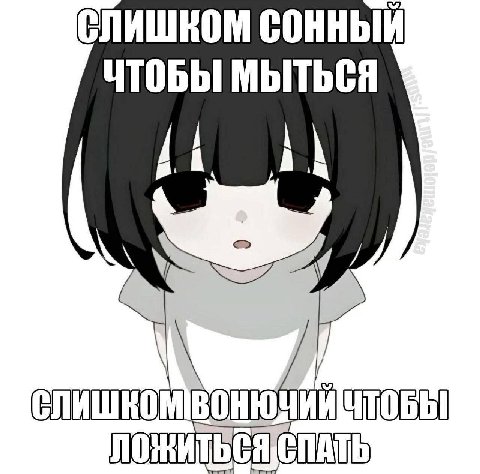 СЛИШКОМ ЧТОБЫ МЫТЬСЯ