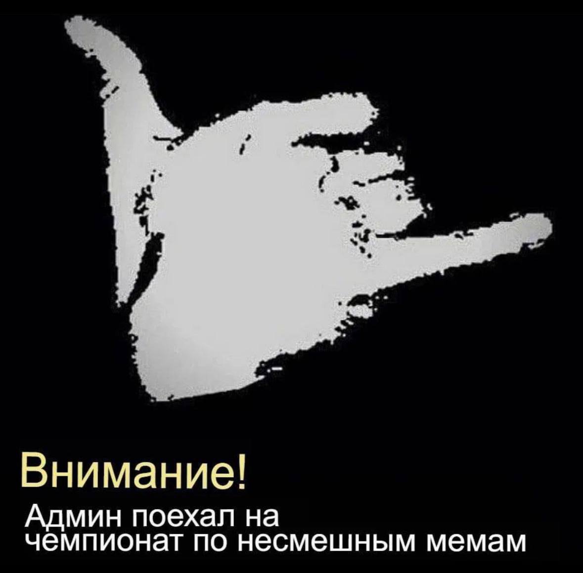 Внимание! Админ поехал на чемпионат по несмешным мемам