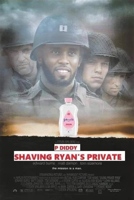 А у an. DIDDY SHAVING КУАМ`$ PRIVATE bums mattdamon the mission 15 а man. AOR ASHE