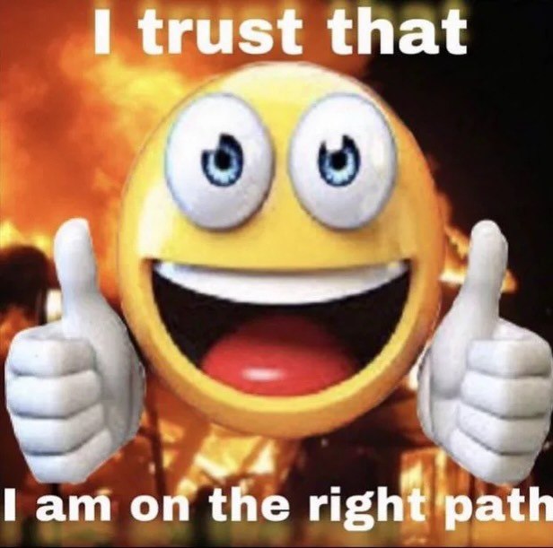 ust that the right path
