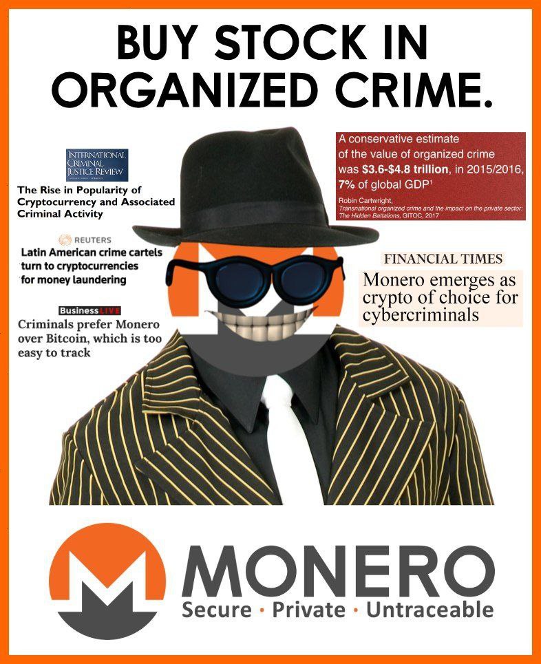 BUY STOCK IN ORGANIZED CRIME A conservative estimate INTE ATIONAT of the value of organized crime JUSTICE was $3.6-$4.8 trillion, in 2015/2016 7% of global GDP' The Rise in Popularity of Robin Cartwri