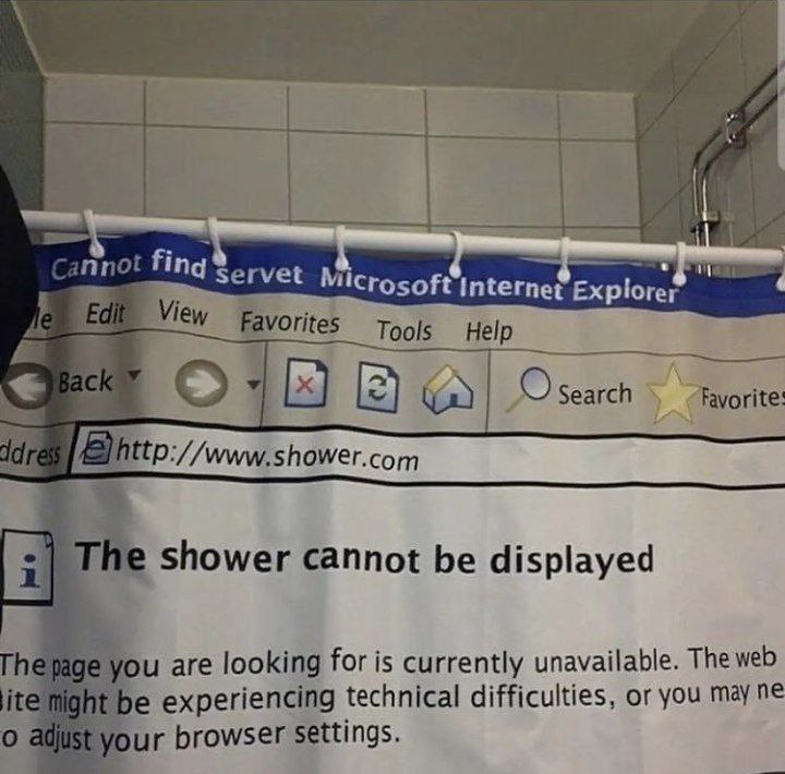 not fing Servet Explorer _View a: Favorites Tools Help (a О search Favorite: shower.com shower cannot be displayed are looking for is currently unavailable. The web experiencing technical difficulties