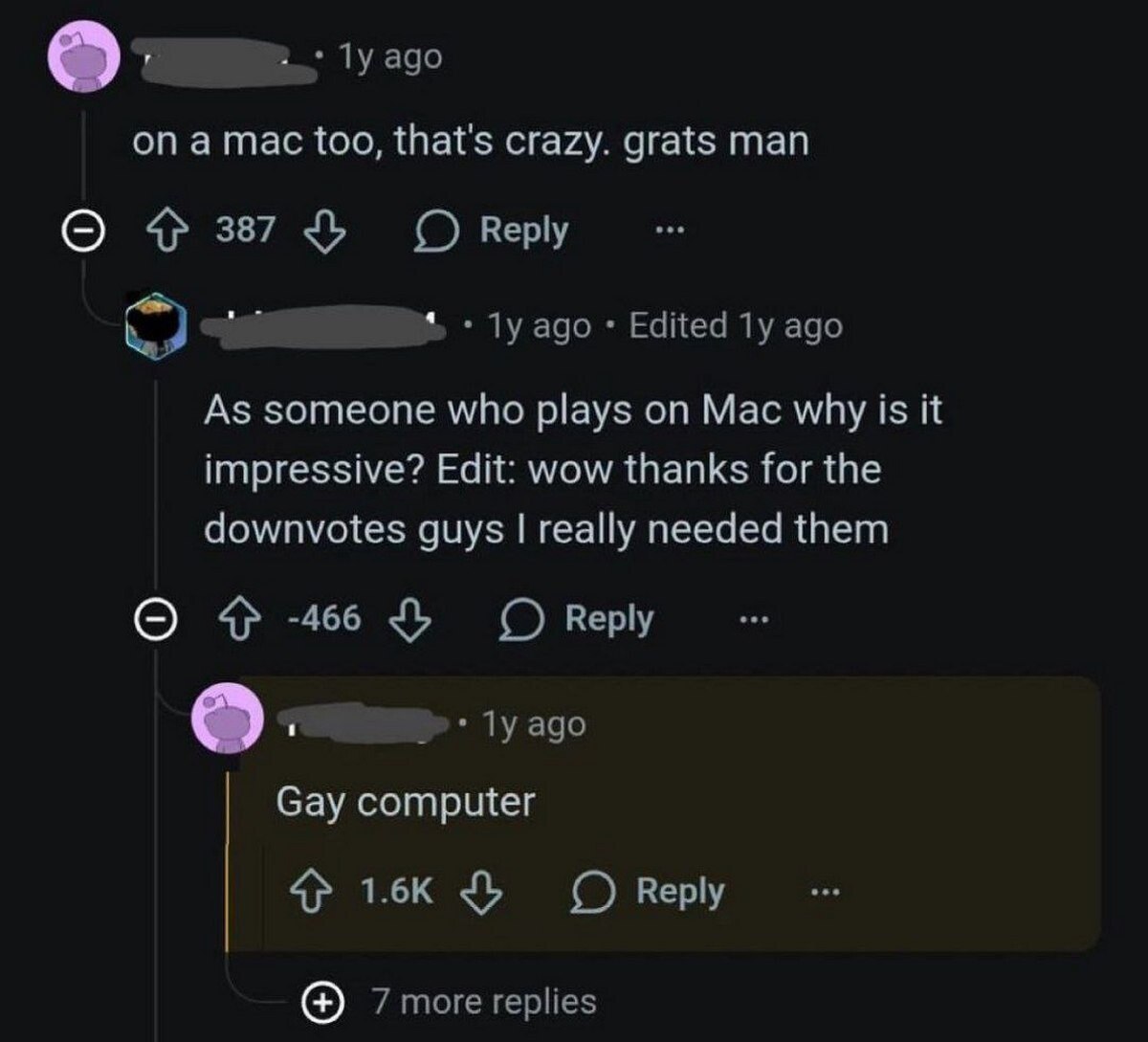 опа тас too, that’s crazy. grats man а As someone who plays Мас why is it impressive? Edit: wow thanks for the downvotes guys really needed them Gay computer