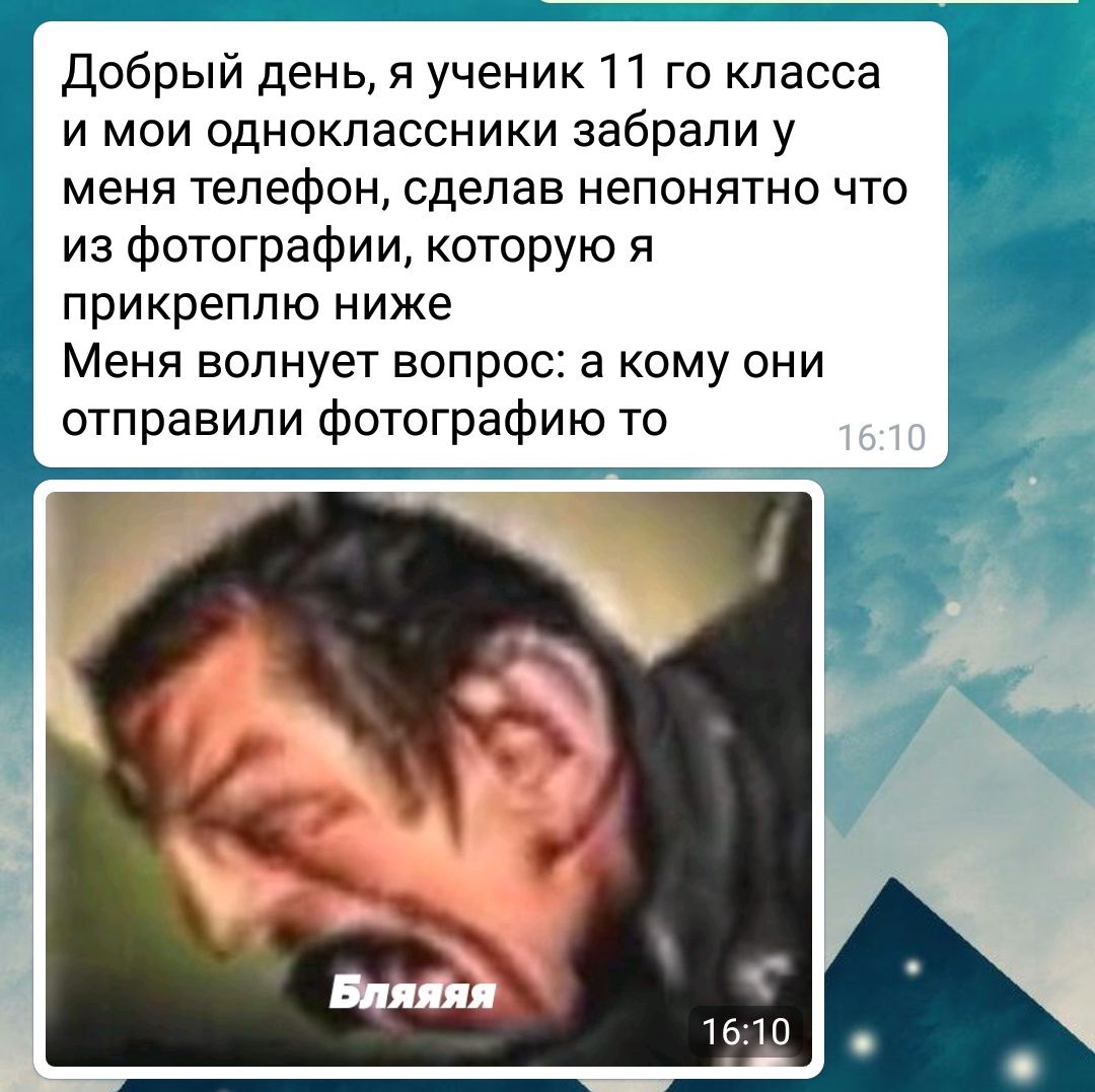 Лучше этой картинки могут быть только последовавшие за ней сообщения