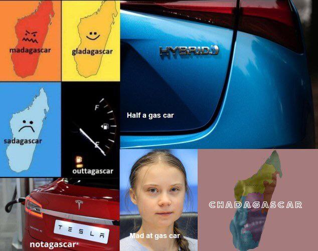 madagascar gladagas¢ar у Half a gas саг Sadagascar outtagascar у