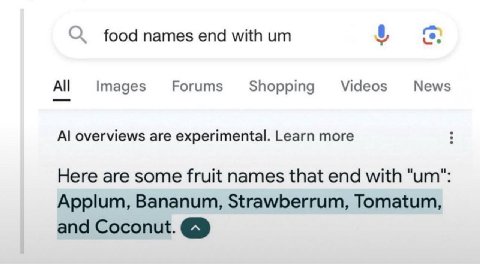 О food names end with Images Forums Shopping Videos News overviews are experimental. Learn more Here are some fruit names that end with Applum, Bananum, Strawberrum, Tomatum, and Coconut. @9