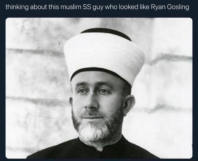 thinking about this muslim guy who looked like Ryan Gosling