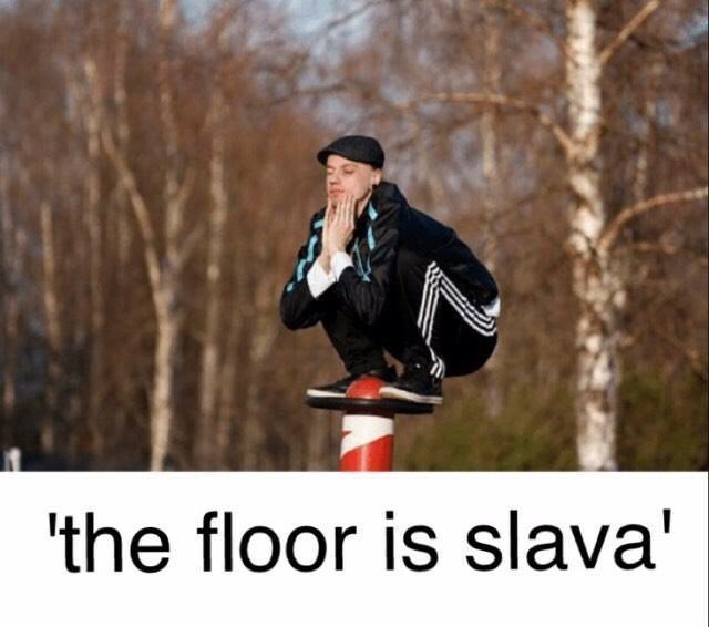 the floor is