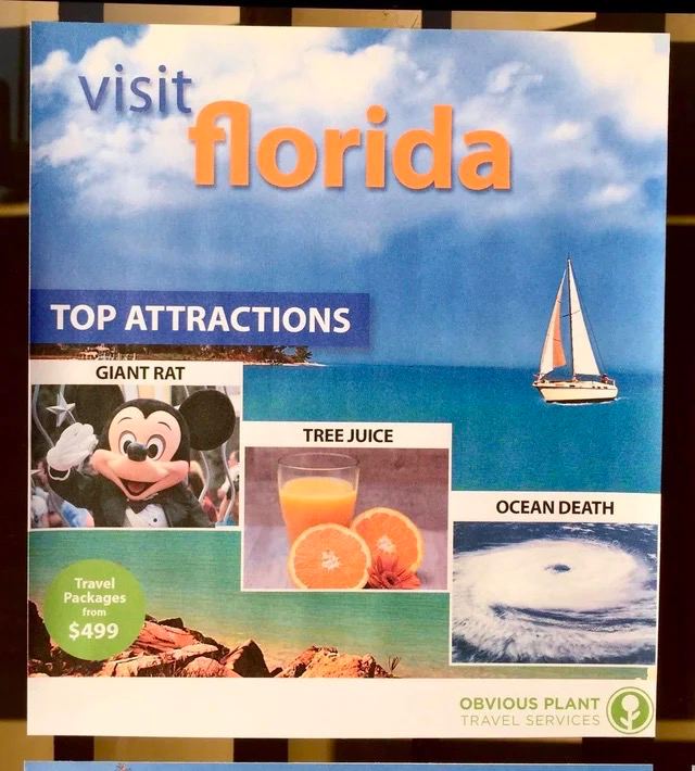 ТОР ATTRACTIONS “GIANT RAT TREE JUICE OCEAN DEATH i Packages $499 OBVIOUS PLANT TRAVEL SERVICES