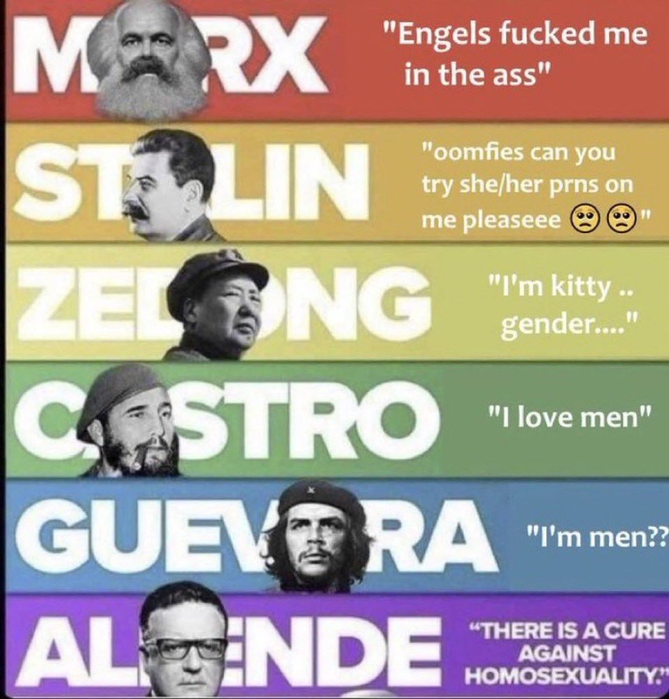 А "Engels fucked me in the ass" GUEV? 7 “THERE IS A CURE AGAINST HOMOSEXUALITY: