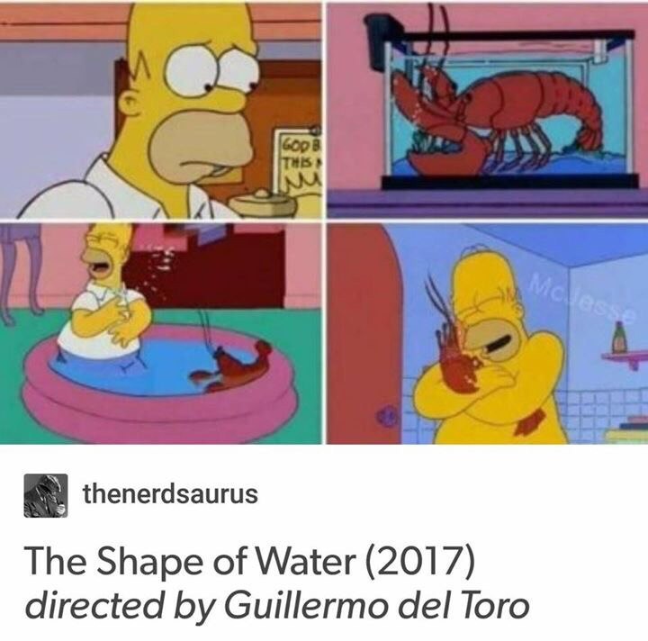 thenerdsaurus The Shape of Water (2017) directed Guillermo del Toro