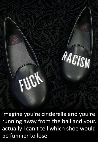 у imagine you're cinderella and you're running away from the ball and your. actually i can't tell which shoe would be funnier to lose