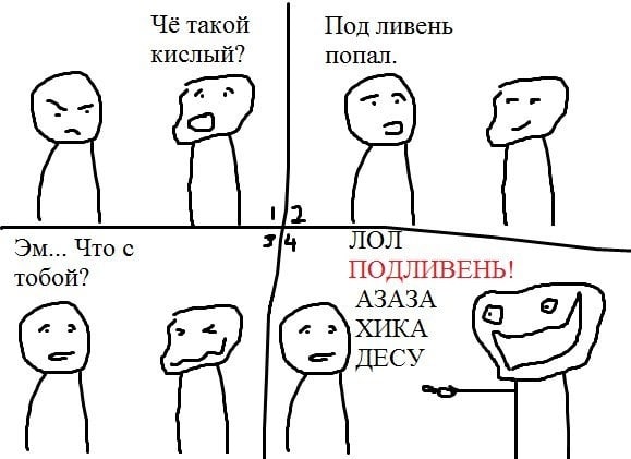 Чё такой Под ливень кислый? попал. 1/3. Что с JIO ПОДЛИВЕНЬ! тобой? АЗАЗА ДЕСУ