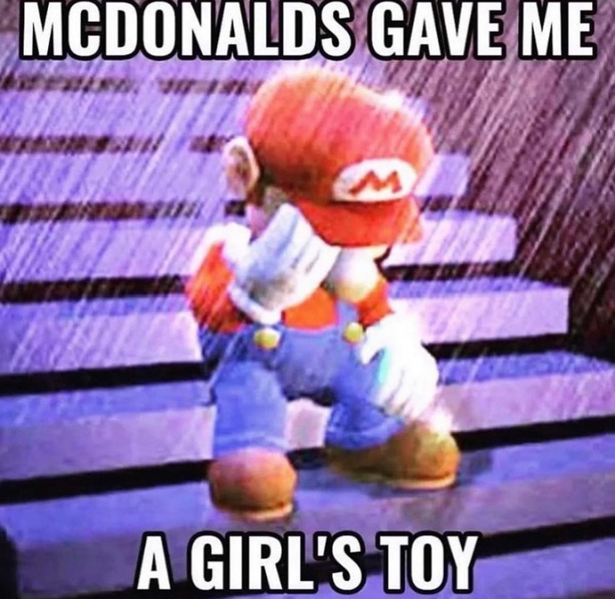 MCDONALDS GAVE ME А TOY