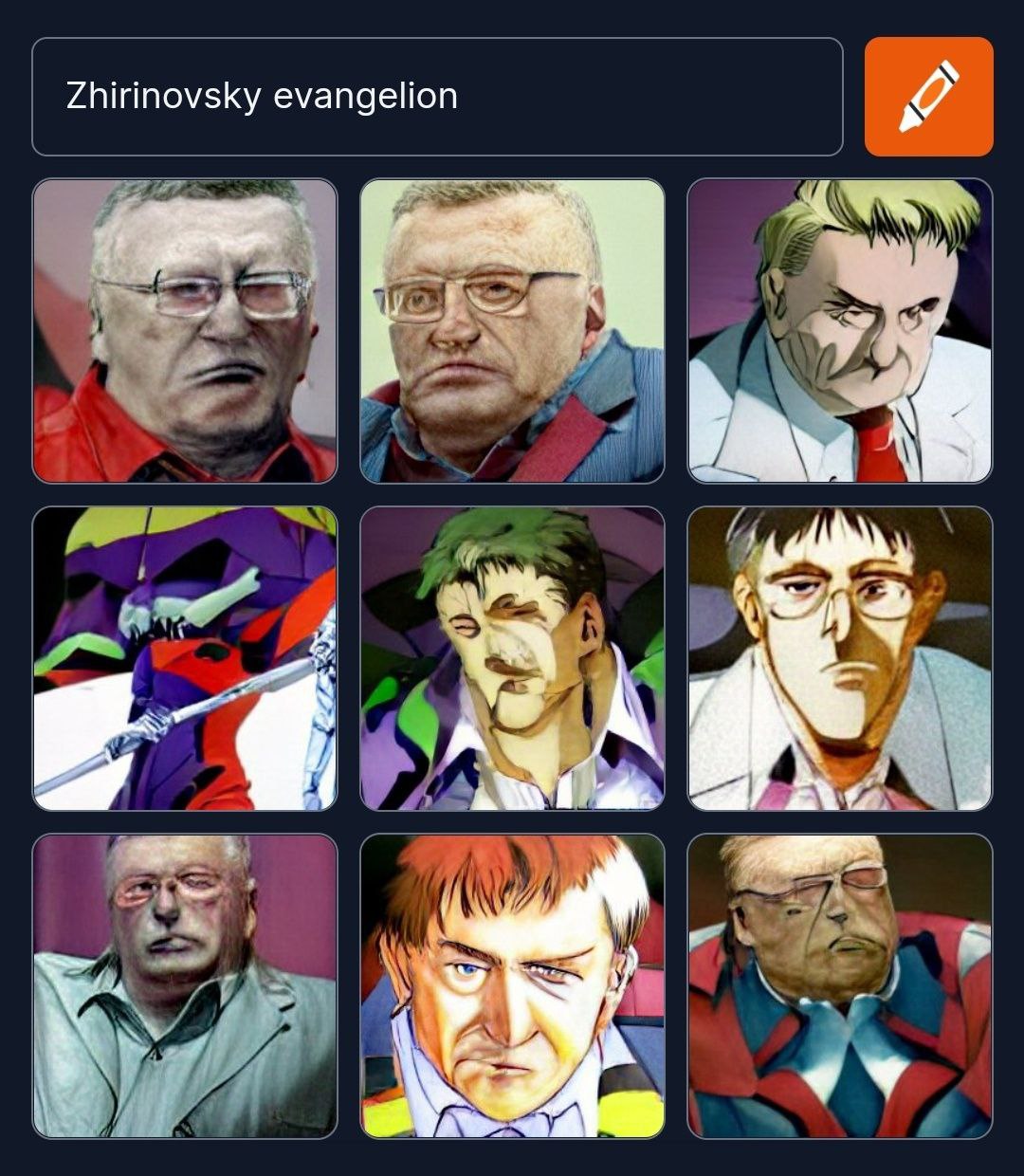 Zhirinovsky evangelion