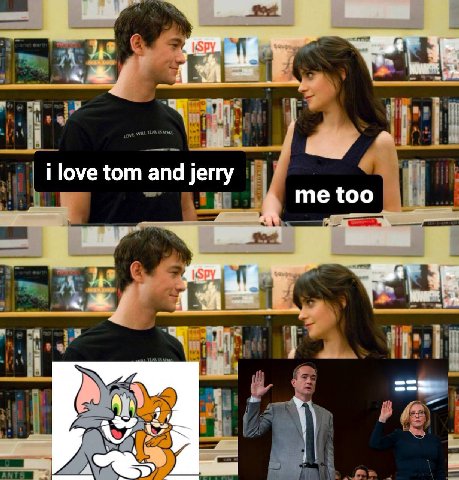 I love tom and jerry me too у