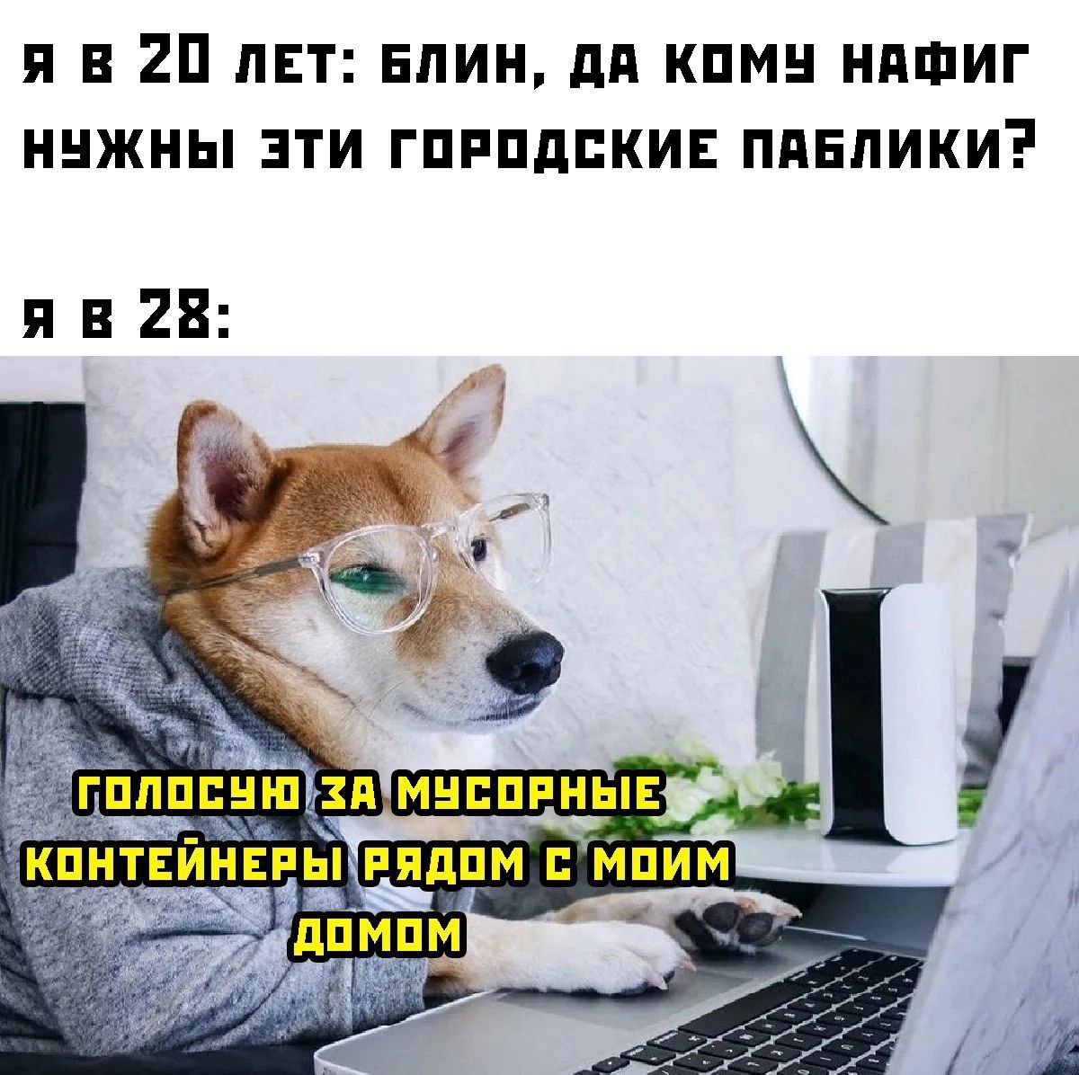 я в 20 ЛЕТ: БЛИН, ДА КОМУ НАФИГ НУЖНЫ ЭТИ ГОРОДСКИЕ ПАБЛИКИЯ 28 7 КОНТЕЙНЕРЫ ДОМО