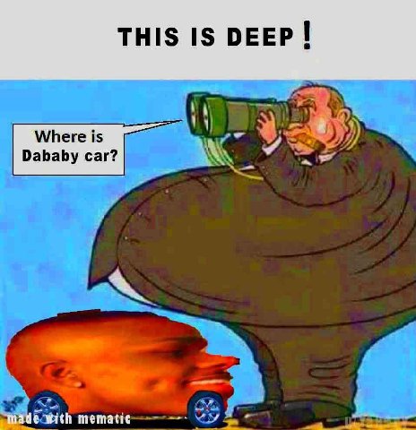 THIS IS DEEP Where is Dababy саг? with