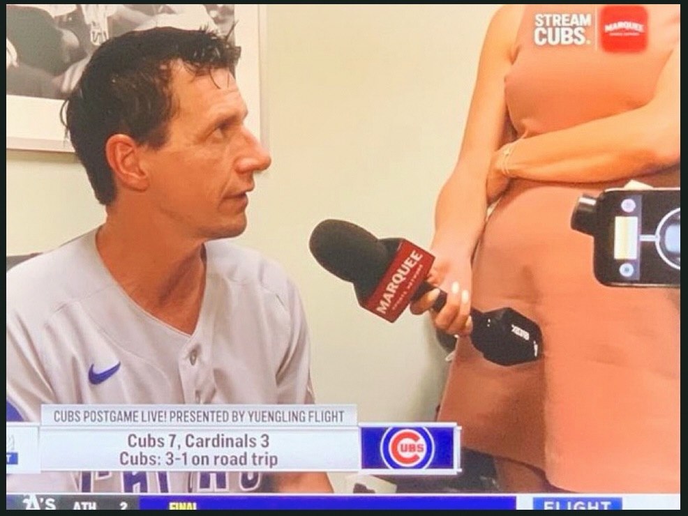 у 4 о 7 А IBS POSTGAME LIVE! PRESENTED YUENGLING FLIGHT Cubs 7, Cardinals 3 Cubs: 3-1 road trip 2