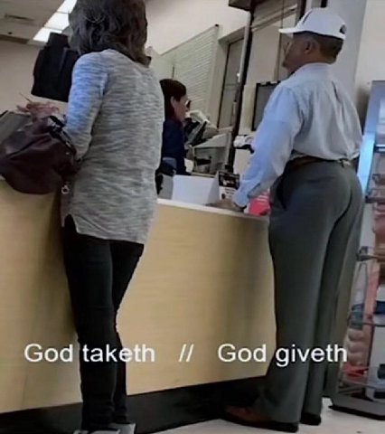 God taketh God giveth