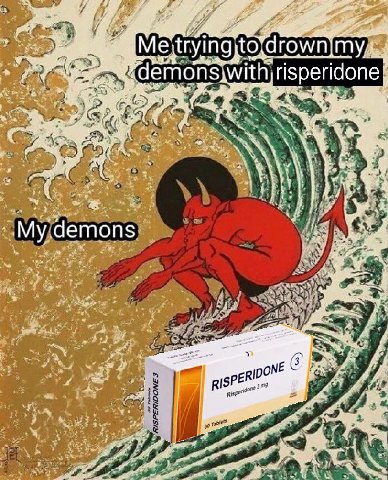 at Me: ГОМ/П] дет ONS wit thyrisperidone я At 2. demons 5 pone pisPER! 300 4 Me