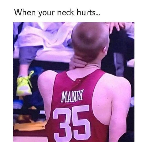 When your neck hurts...