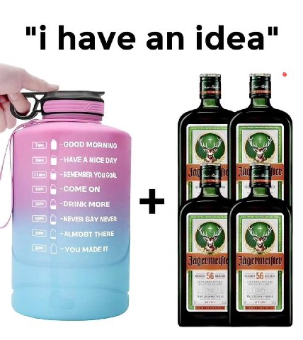 "i have an idea"
