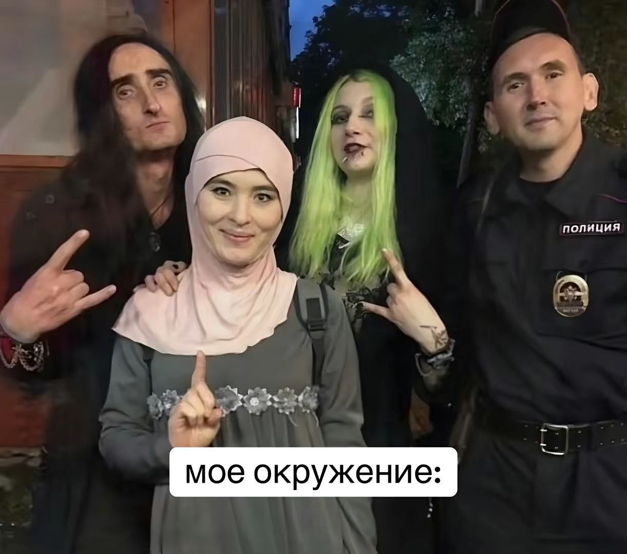 мое окружение: