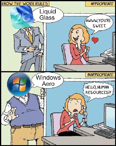 Liquid Glass INAPPROPR Aero