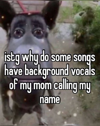 istg why some son 915 have background voc oF my mom calling my name